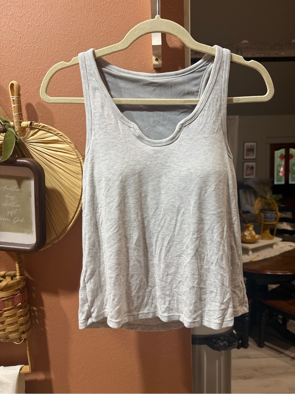 Light Gray Women's Tank Top - Soft Everyday Layering
